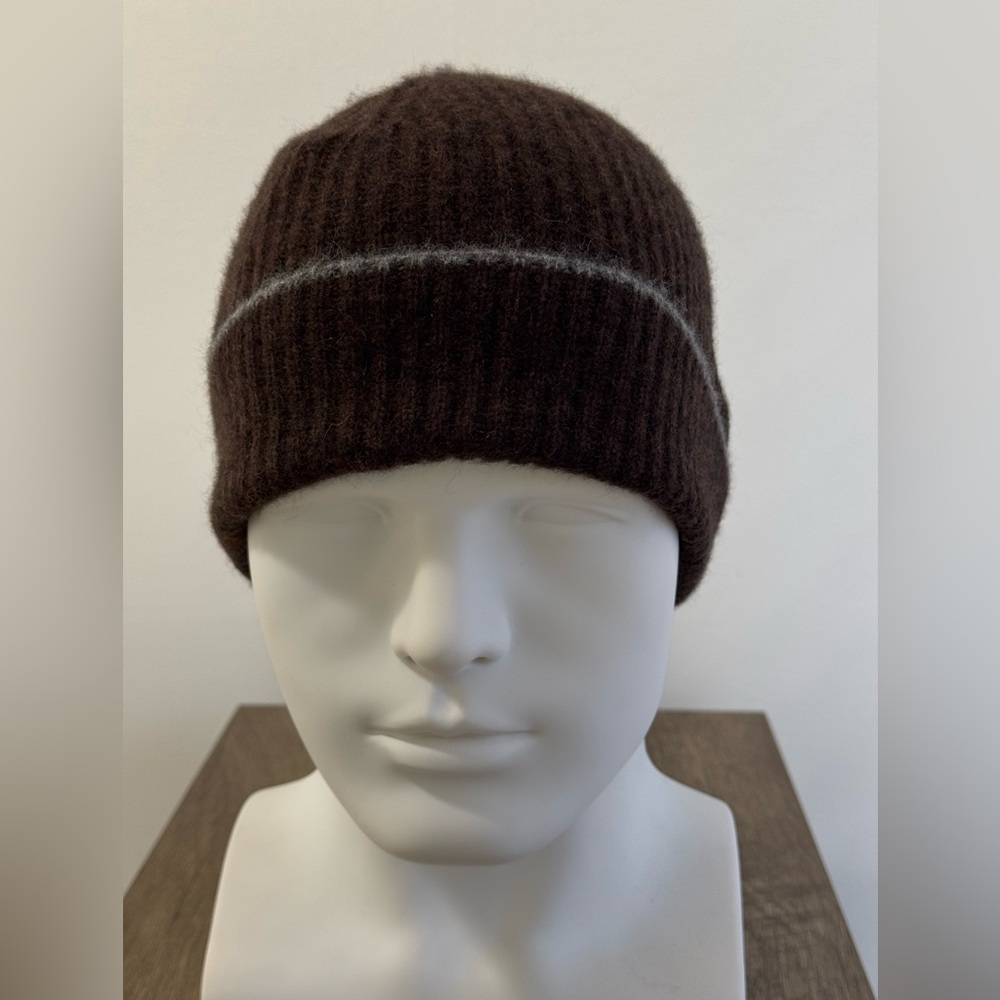 Jos.A.Bank brown 100% pure cashmere beanie,OS, NWT